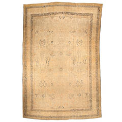 Antique Persian Tabriz Rug 4