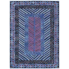 Vintage Swedish Flat-Weave by Marta Maas-Fjetterström