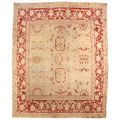 Antique Indian Agra Rug 2