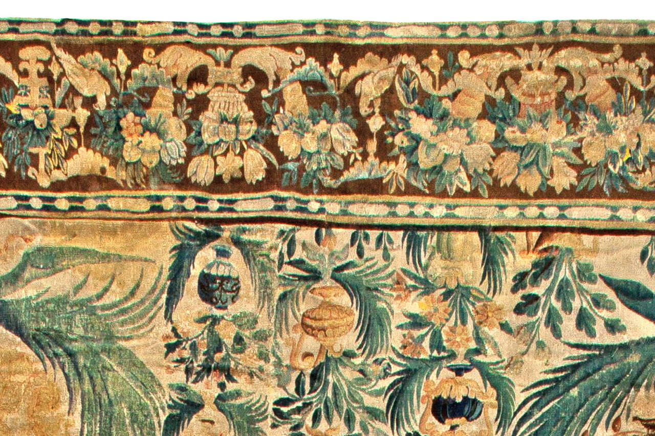 Antique Tapestry Rug For Sale at 1stdibs