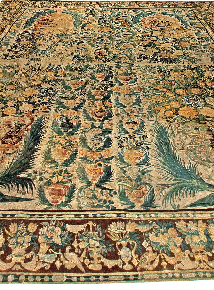 Antique Tapestry Rug For Sale at 1stdibs