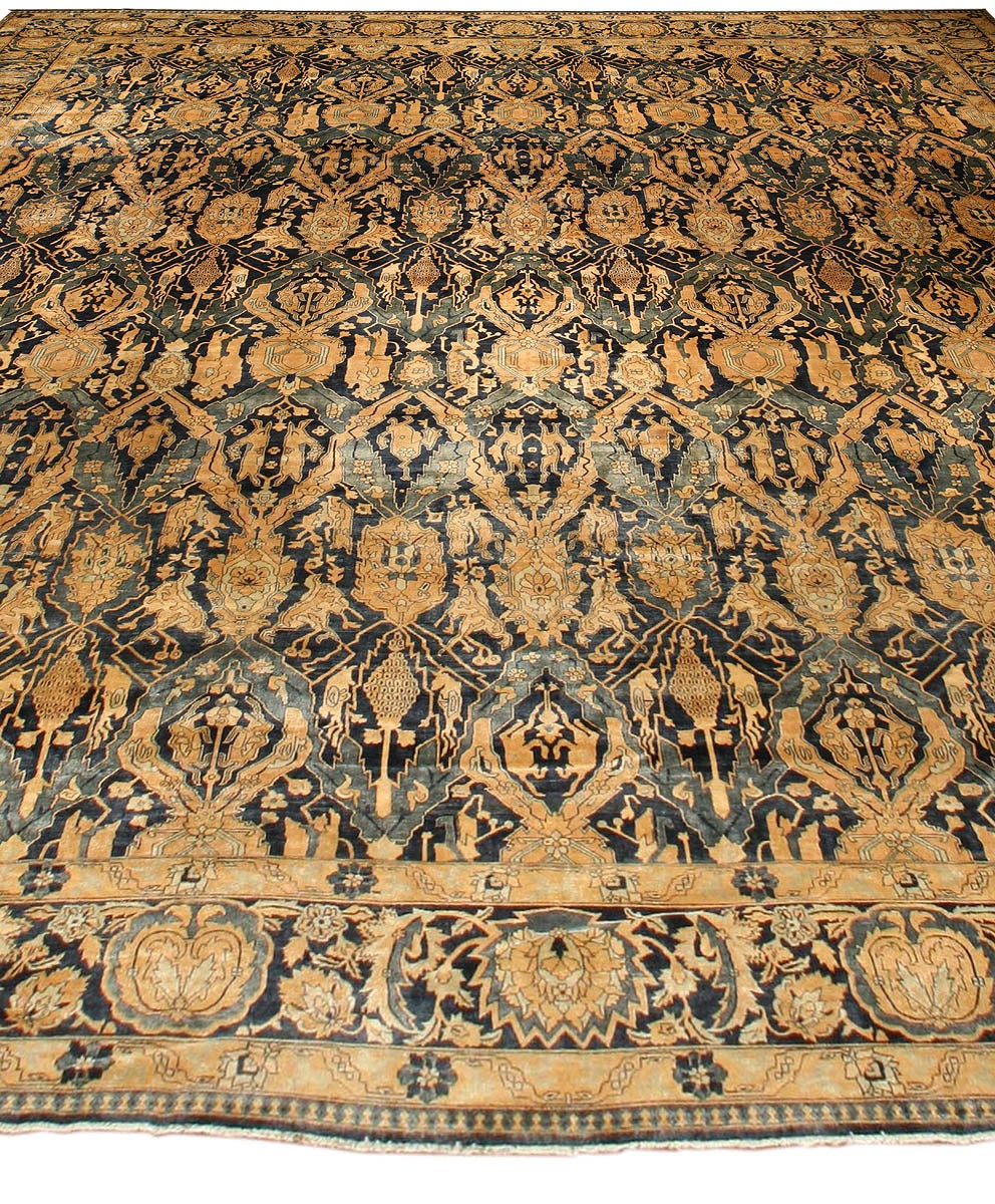 Antique Indian Rug In Excellent Condition In New York, NY