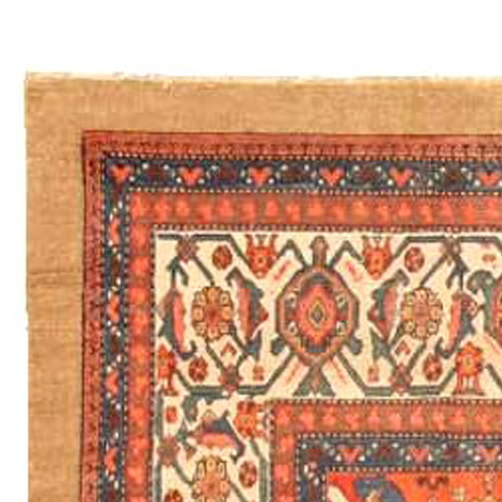Antique Persian Malayer rug.