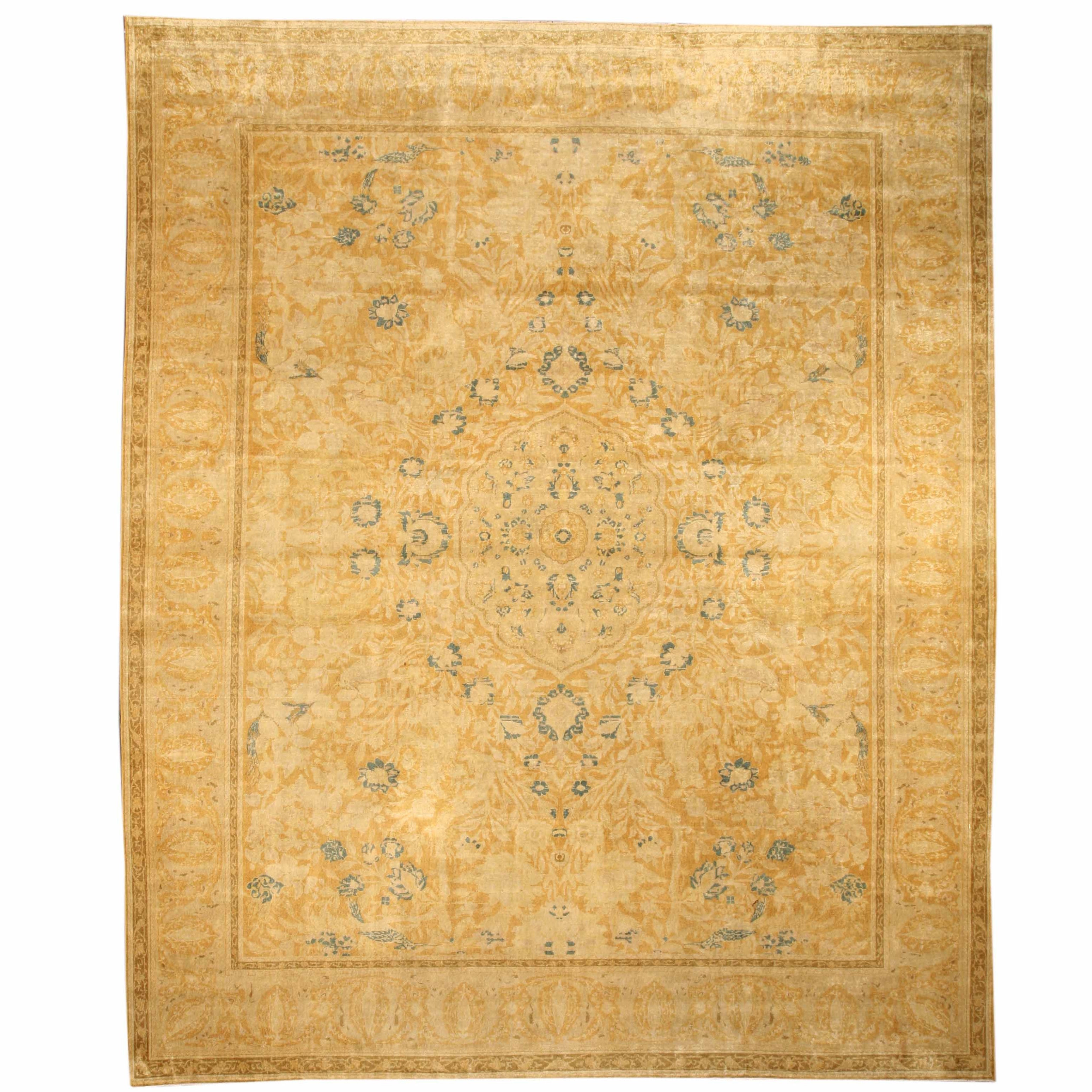 Antique Indian Lahore Rug For Sale at 1stdibs