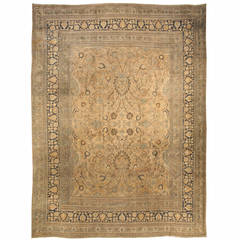 Antique Persian Meshad Rug 11