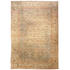 Antique Persian Tabriz Rug 11