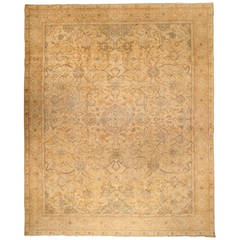 Antique Persian Tabriz Rug 12
