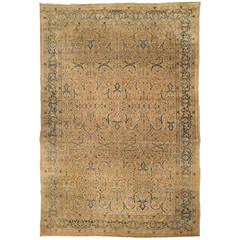 Antique Persian Tabriz Rug 11