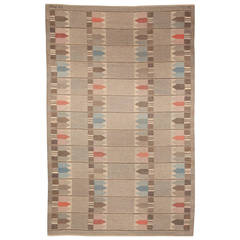 Vintage Swedish Rug by Kertin Butler 6