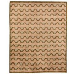 Vintage Swedish Rug by Sigvard Bernadotte 12