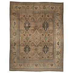 Antique Persian Meshad Rug 12