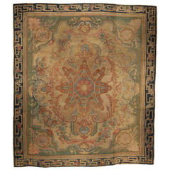 Antique French Savonnerie Rug 12