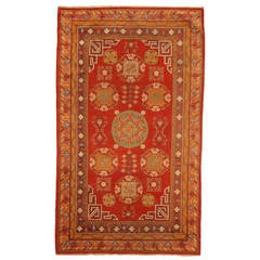 Antique Samarkand, Khotan rug 12