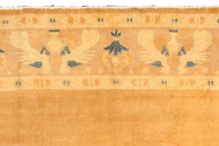 Antique Indian Lahore Rug For Sale at 1stdibs