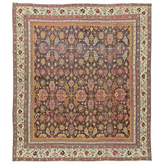 Antique Indian Agra Rug 7