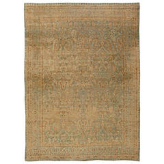 Antique Persian Kirman Rug