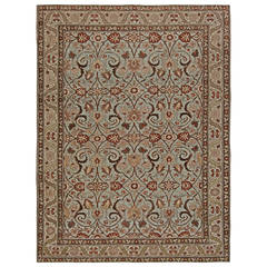 Antique Persian Tabriz Rug 3