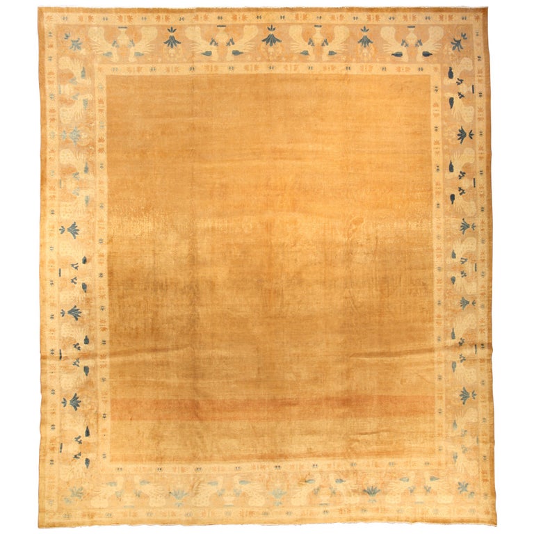 Antique Indian Lahore Rug For Sale at 1stdibs