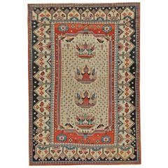 Antique Persian Malayer Rug 7