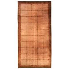 Vintage French Art Deco Rug 10
