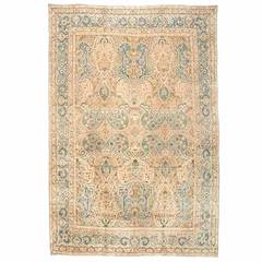 Antique Persian Tabriz Rug 7