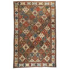 Antique Persian Bakhtiari Rug 12