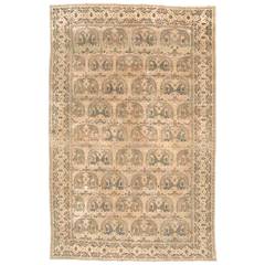 Antique Persian Tabriz Rug 10