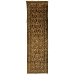 Antique Persian Malayer Runner Rug 12