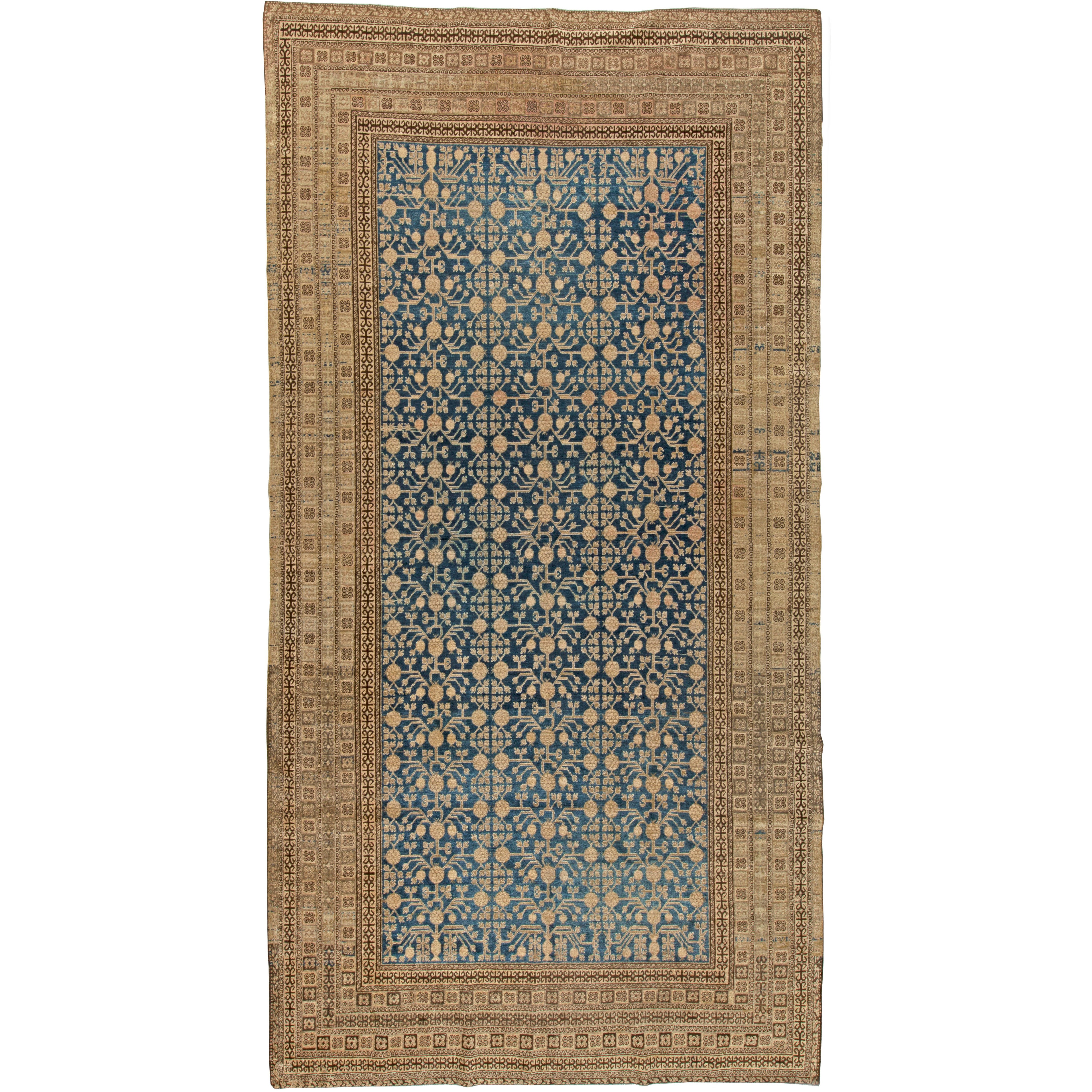 Antique Samarkand 'Khotan' Rug