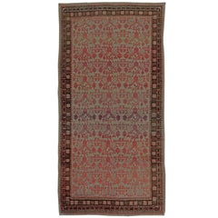 Vintage Samarkand Khotan Handmade Wool Rug