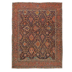 Antique Persian Feraghan Rug