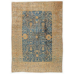 Persian Mehsad in Midnight Blue and Sand 7