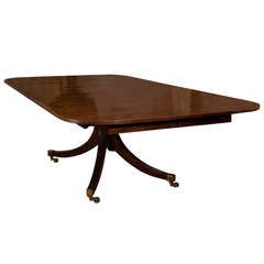A Fine Regency Large Extending Dining Table