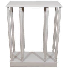 A White Painted Model Stand or Console Table designed by Sir John Soane