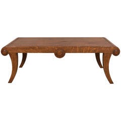 Contemporary William IV Oak Hall Bench Constructed from 19th Century Timber