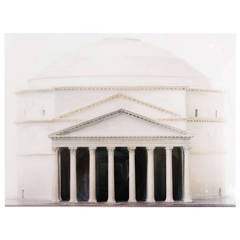 Large Scale Photograph of Sir John Soane's Model of the Pantheon, Rome