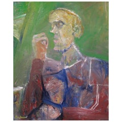 "Portrait in Green, " 2012