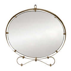 Decorative Brass Italian Wall Mirror