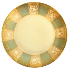 Art Deco Style Plate