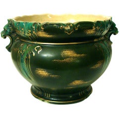 Emerald Green Ceramic Pot