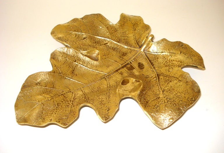 Brass Fig Leaf