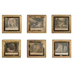 Set of 6 Framed Engravings