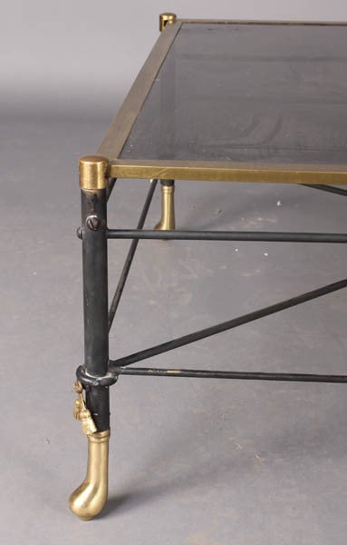 Glass Super Chic Regency Coffee Table