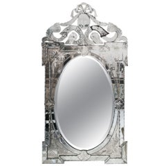 Vintage Gorgeous Ornate Venetian Mirror
