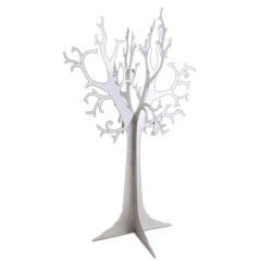 Vintage Three Dimensional Aluminum Whimsical Tree