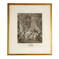French Prints in Gold Frames