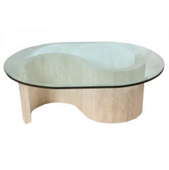 French Limestone Coffee Table