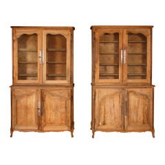 Pair of Louis XV Provincial Bibliotheques