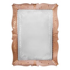Beautiful Mirror with Etchings