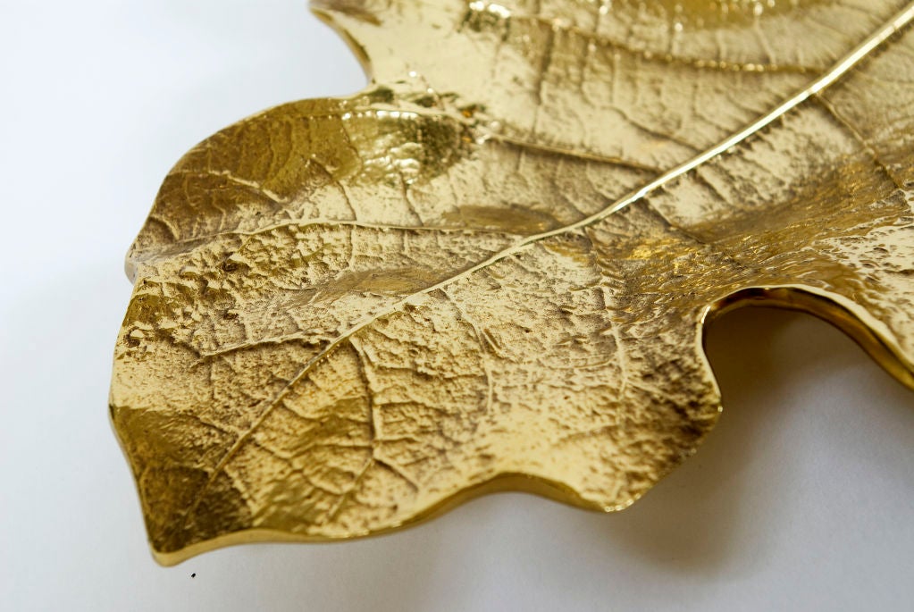 Brass Fig Leaf